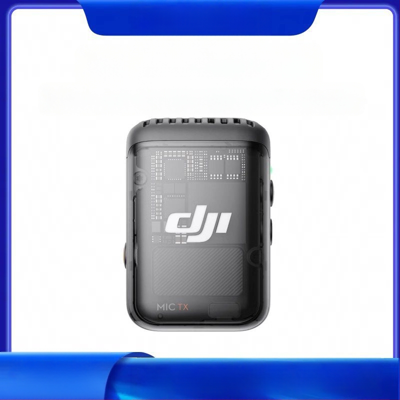 Alkalmas Dji Mic2 adóhoz, Action5Pro/Pocket3 mobiltelefonhoz, élő közvetítéshez, vezeték nélküli mikrofon vevőhöz