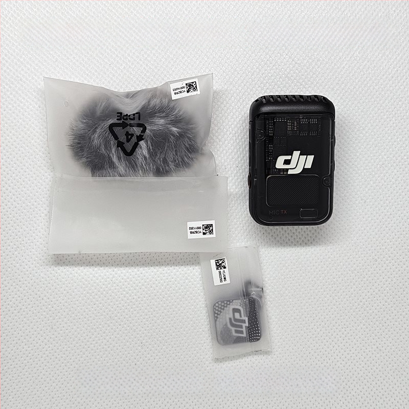 Alkalmas Dji Mic2 adóhoz, Action5Pro/Pocket3 mobiltelefonhoz, élő közvetítéshez, vezeték nélküli mikrofon vevőhöz