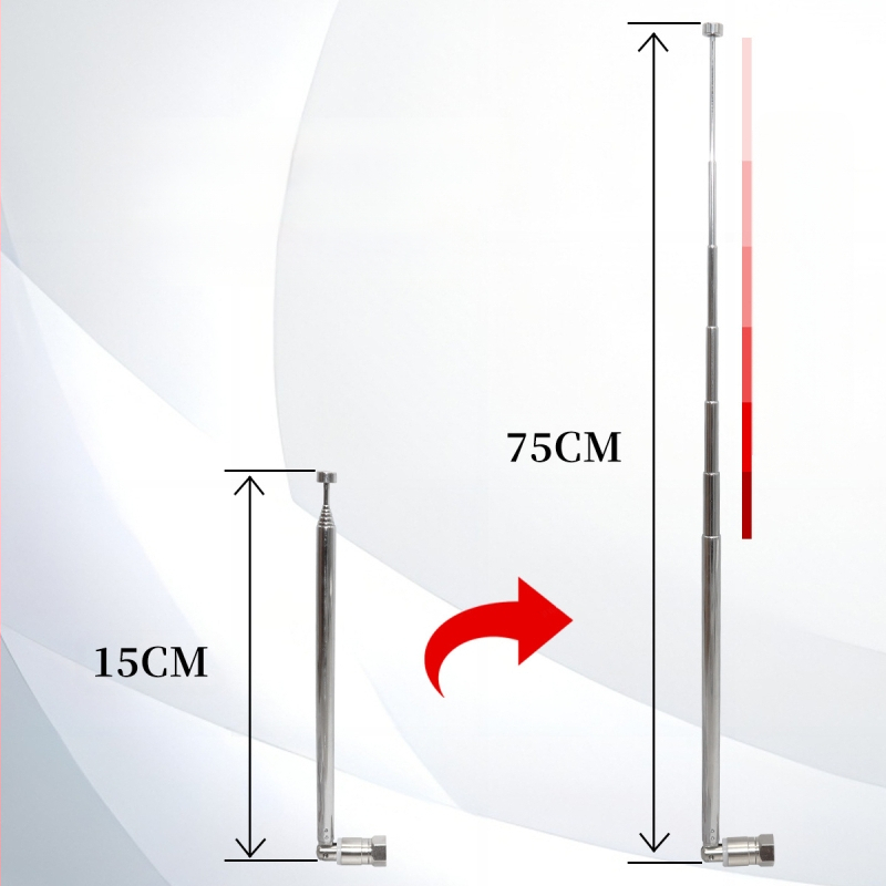 Външнотърговски експлозии производители директна доставка радио антена универсална телескопична пръчкова антена BNC мъжка FM антена