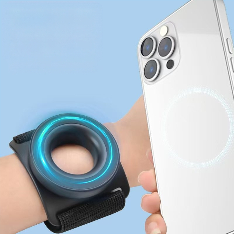 Uus Rider magnetiline randmevedrustus universaalne mobiiltelefoni hoidik randmele jooksmiseks ja autojuhtimiseks õues otseülekandega mobiiltelefoni hoidik