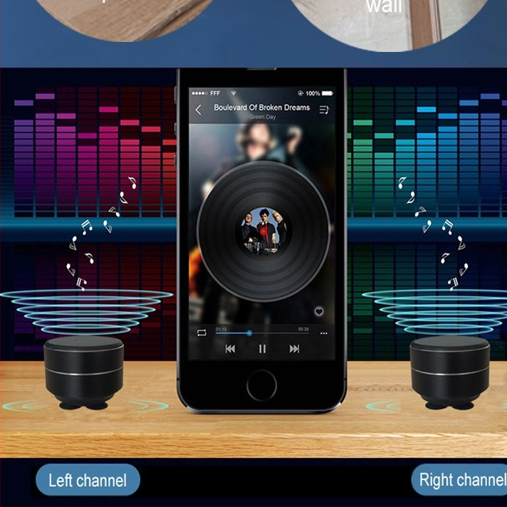 Luujuhtivus Bluetooth vibratsiooniheli juhtmevaba MINI heli