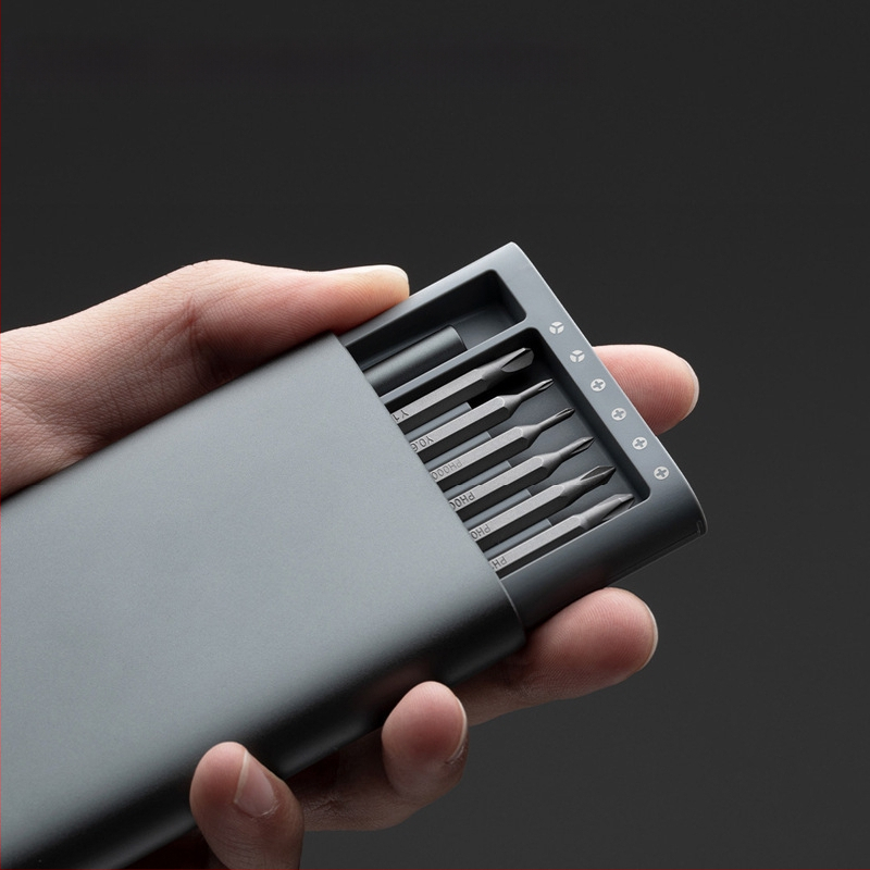 „Xiaomi Refining“ atsuktuvas, tinkantis „Mijia Cross“ šešiakampiam elektriniam su magnetiniu mobiliųjų telefonų taisymo įrankiu, elektrinis atsuktuvas