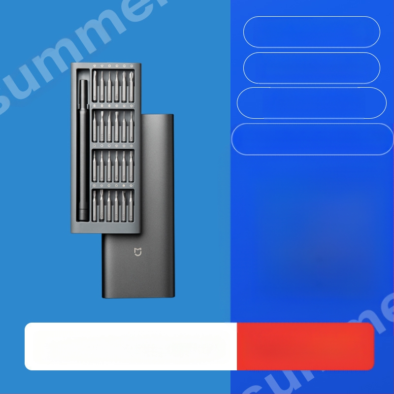 „Xiaomi Refining“ atsuktuvas, tinkantis „Mijia Cross“ šešiakampiam elektriniam su magnetiniu mobiliųjų telefonų taisymo įrankiu, elektrinis atsuktuvas