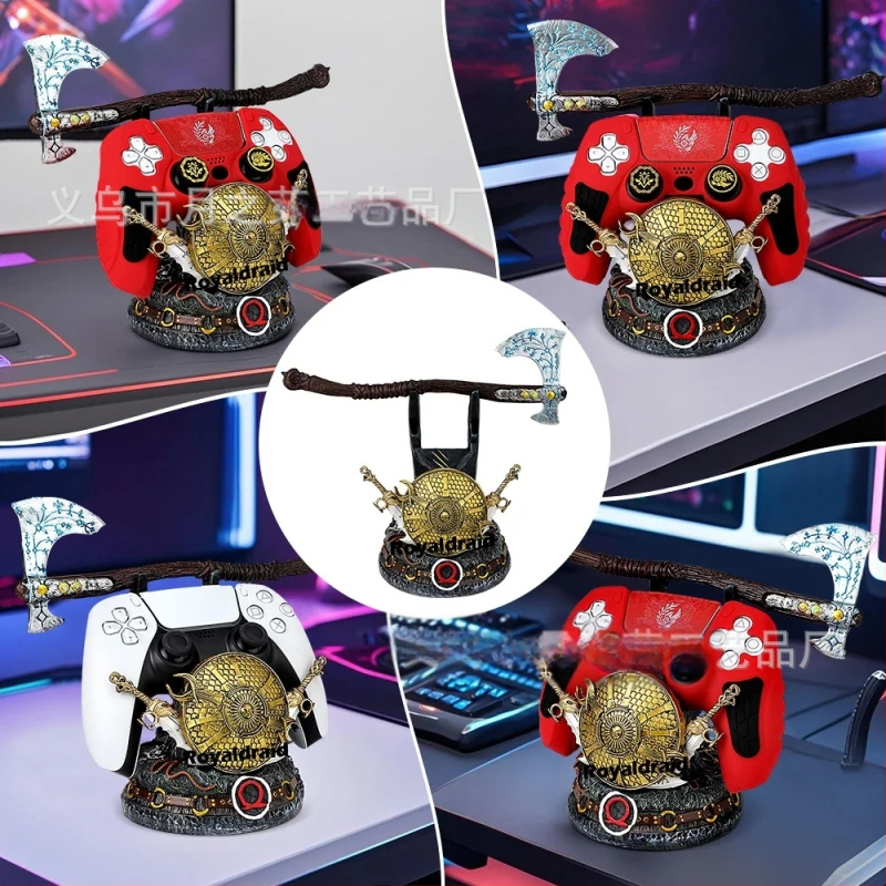 Prekogranični novi proizvod Ps serije, nosač ručke, ukrasi za statuu od smole, dekorativna slika otrova, model sjekire Levijatana