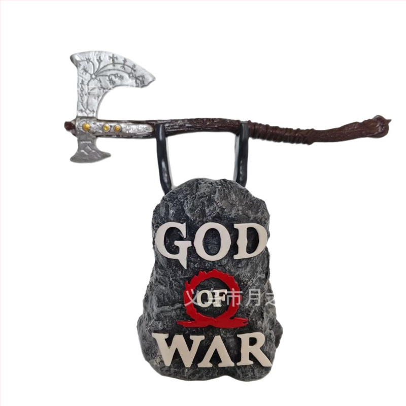 Prekogranični novi proizvod Ps serije, nosač ručke, ukrasi za statuu od smole, dekorativna slika otrova, model sjekire Levijatana