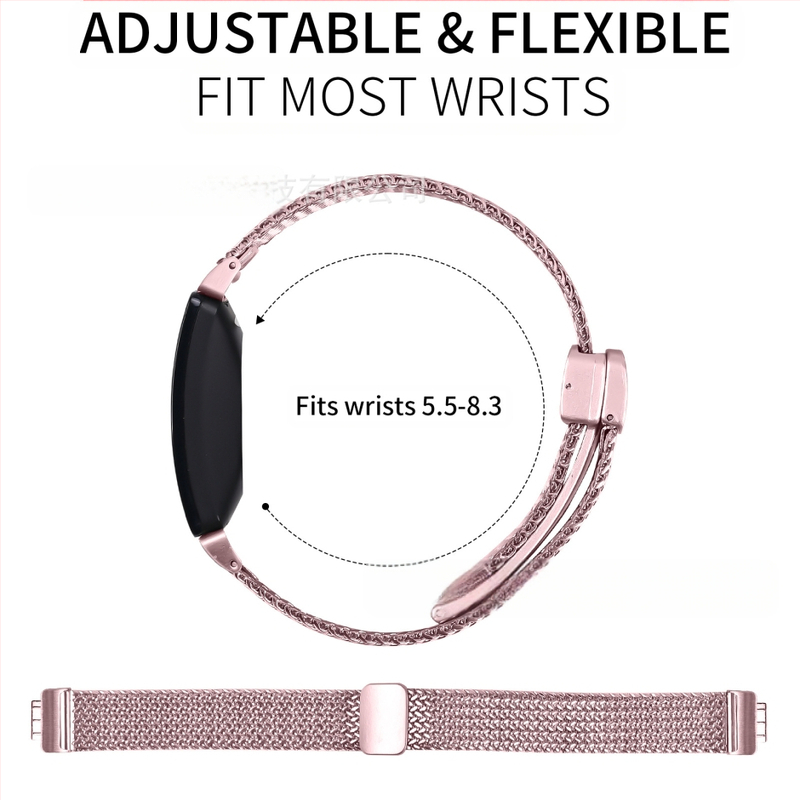 Sobib Fitbit Inspire1/2 Magnetic Milan Nice Mesh kalasabakujulise magnetilise Milan kellarihmaga