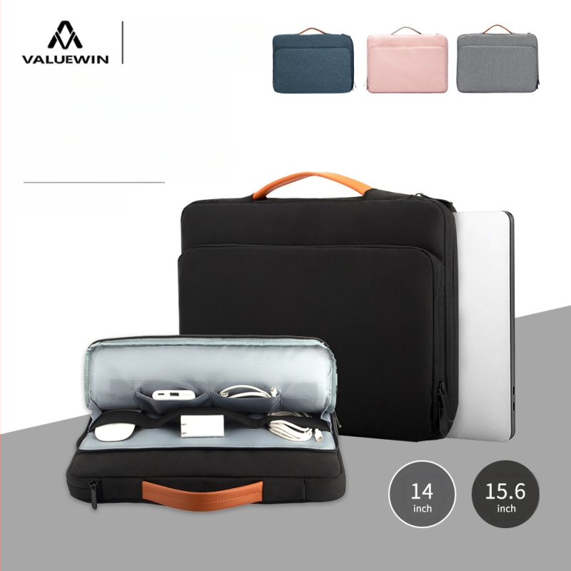 Piiriülene uus multifunktsionaalne arvutikott 13,3/14/15,6-tolline sülearvuti vooderdatud kaasaskantav portfell