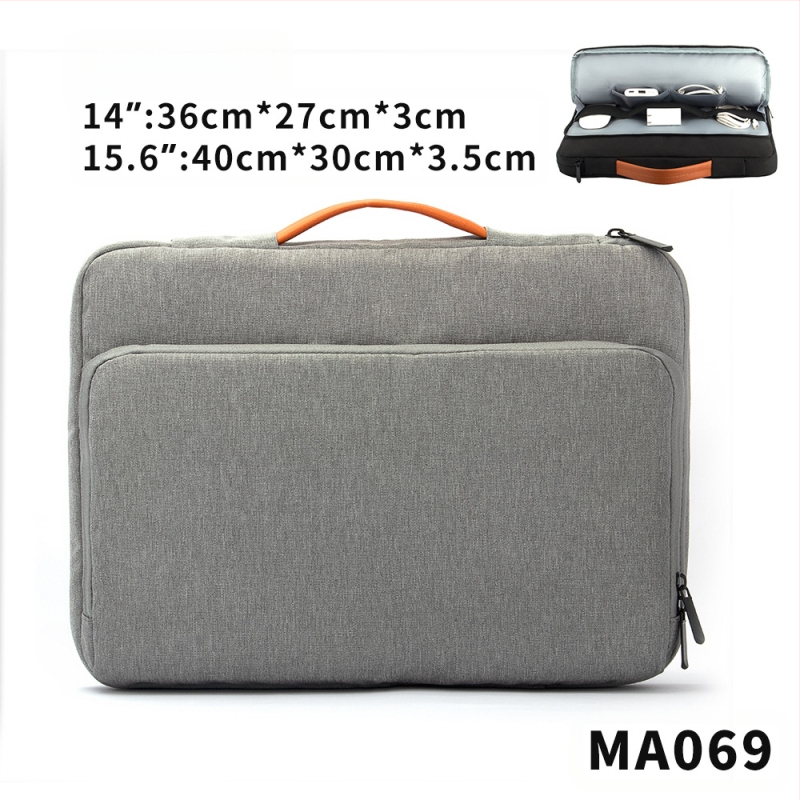 Piiriülene uus multifunktsionaalne arvutikott 13,3/14/15,6-tolline sülearvuti vooderdatud kaasaskantav portfell