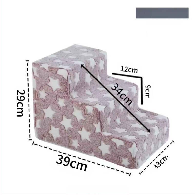 Emeletes ágy, kis lépcső, kivehető és mosható, háztartási ágy melletti lépcsőfokok, kölyökkutya, mackó, mászólétra, nagykereskedelem