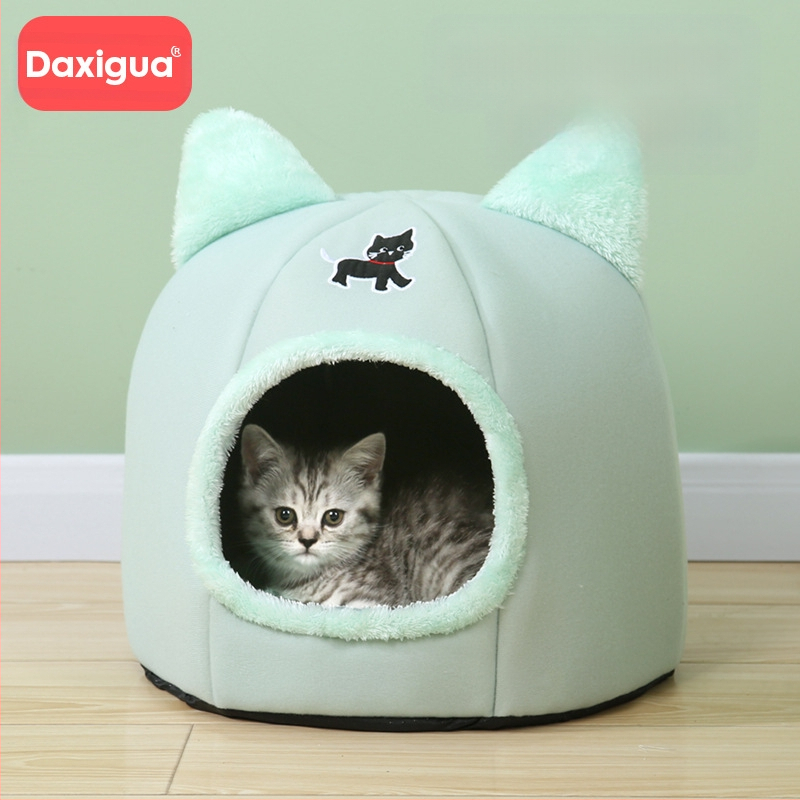 A macskafészek télen meleg, internetes híresség, minden évszakban univerzális, szuper nagy macskavilla fánk téli macskafészek