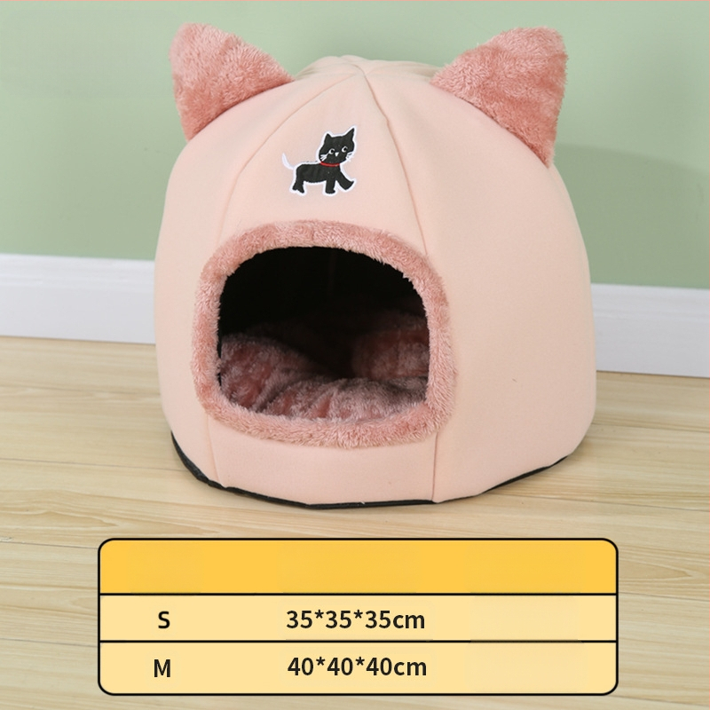 A macskafészek télen meleg, internetes híresség, minden évszakban univerzális, szuper nagy macskavilla fánk téli macskafészek