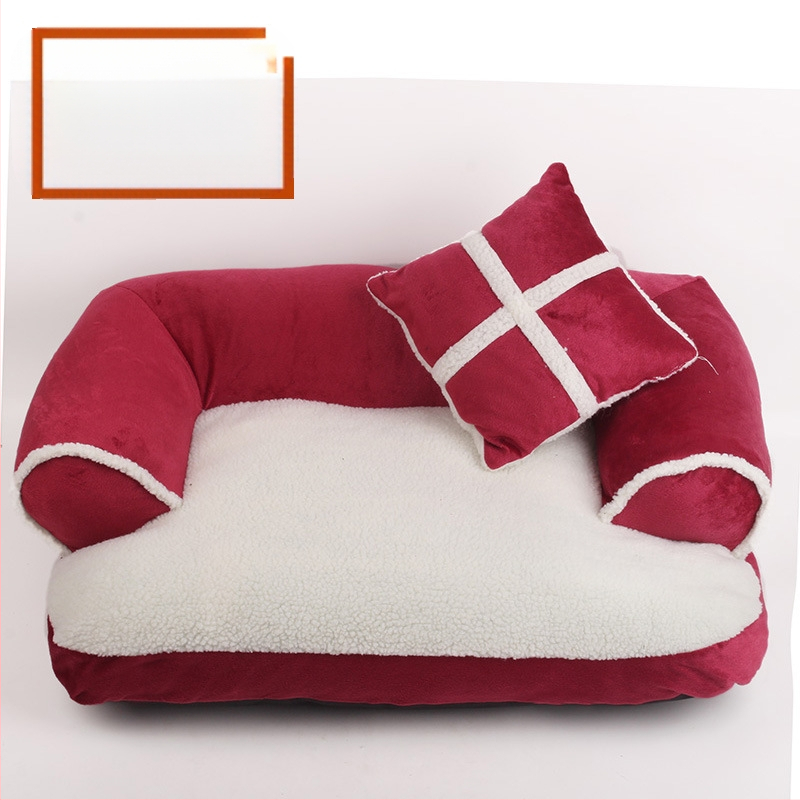 Őszi és téli meleg kisállat kennel kutyafekhely kutyakellékek kutyakennel macska kennel kisállat kellékek gyári közvetlen nagykereskedelmi generáció