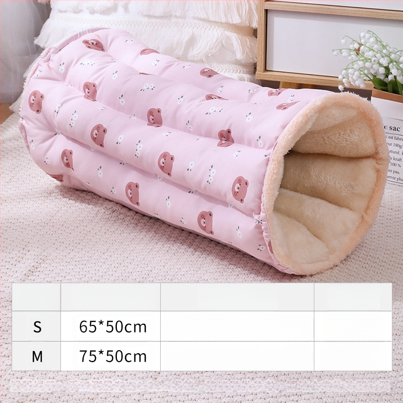 Talvine soe kassimatt Tunnel Kassipesa Kassimänguasjapesa Magamismatt Suletud kassimatt Lemmikloomade kaheotstarbeline pesamatt