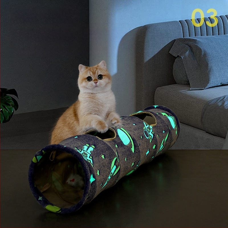 Kassitunnel helendav isetõusev põgenemismaja kassimänguasi kokkupandav kassitunnel lemmikloomale kassipesa Amazoni piiriülene mudel