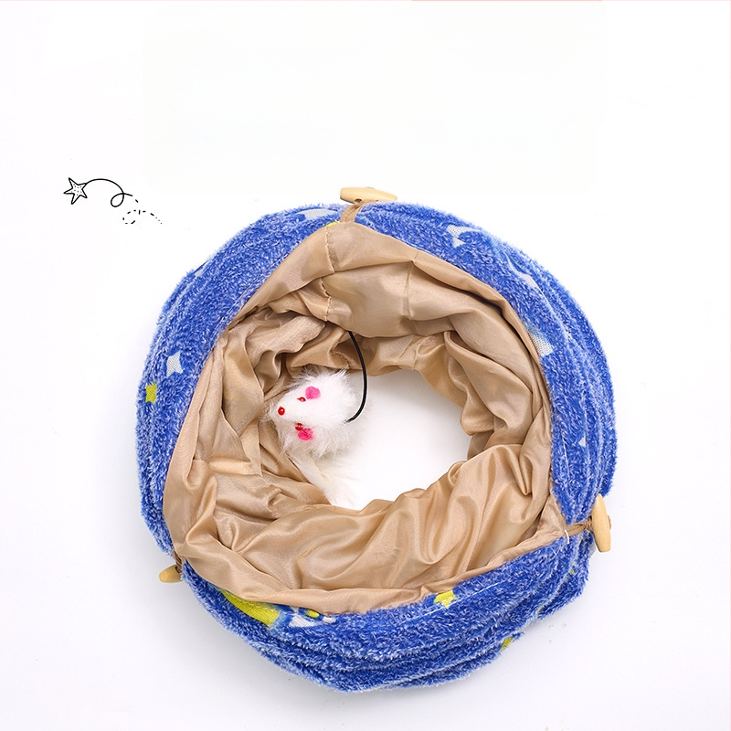 Kassitunnel helendav isetõusev põgenemismaja kassimänguasi kokkupandav kassitunnel lemmikloomale kassipesa Amazoni piiriülene mudel