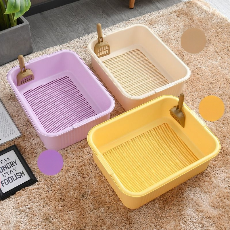 Dupla macskaalom doboz túlméretezett fa homok kövér macska magasságú dezodor fröccsenésgátló elválasztó mosás félautomata nagykereskedelem