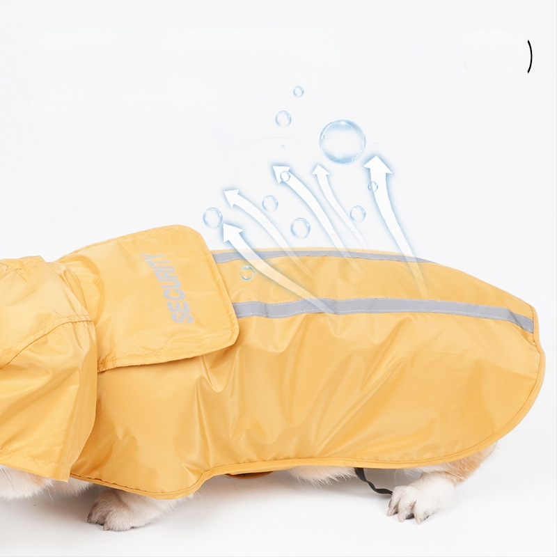 Lemmikloomade vihmakeep väikestele koertele, neljajalgne, vihmakindel, koeraga jalutamiseks hädavajalik, sobib väikestele ja keskmise suurusega koertele nagu bichon, teddy, corgi