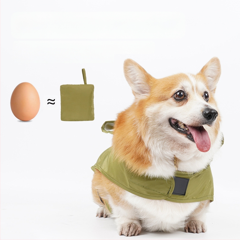 Lemmikloomade vihmakeep väikestele koertele, neljajalgne, vihmakindel, koeraga jalutamiseks hädavajalik, sobib väikestele ja keskmise suurusega koertele nagu bichon, teddy, corgi