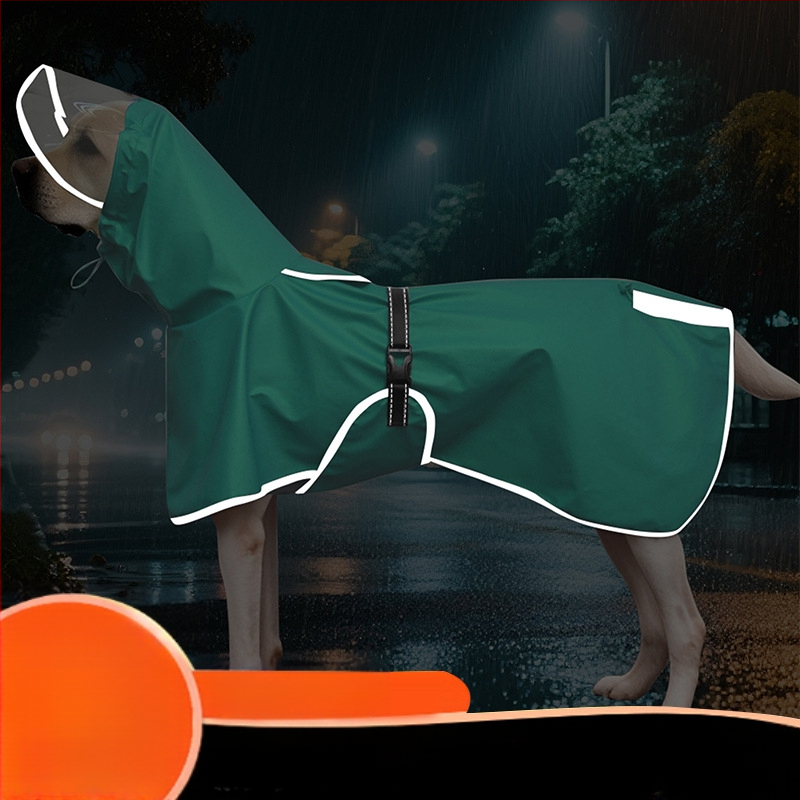 Vízálló kutya esőkabát, hasfátyol, Corgi mackó, Golden Retriever, kisállat esőkabát, fényvisszaverő kutya esőkabát, közvetlen gyári értékesítés