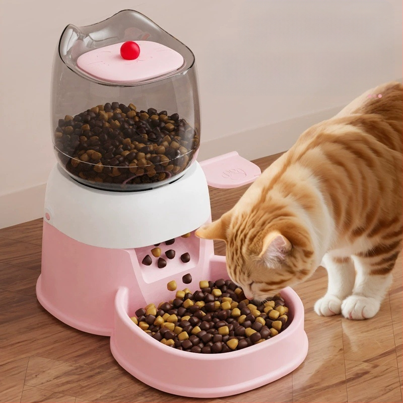 Lemmiklooma kass koer press söötmine intelligentsuse arendamine automaatne jalasöötja automaatne söötja kassitarbed