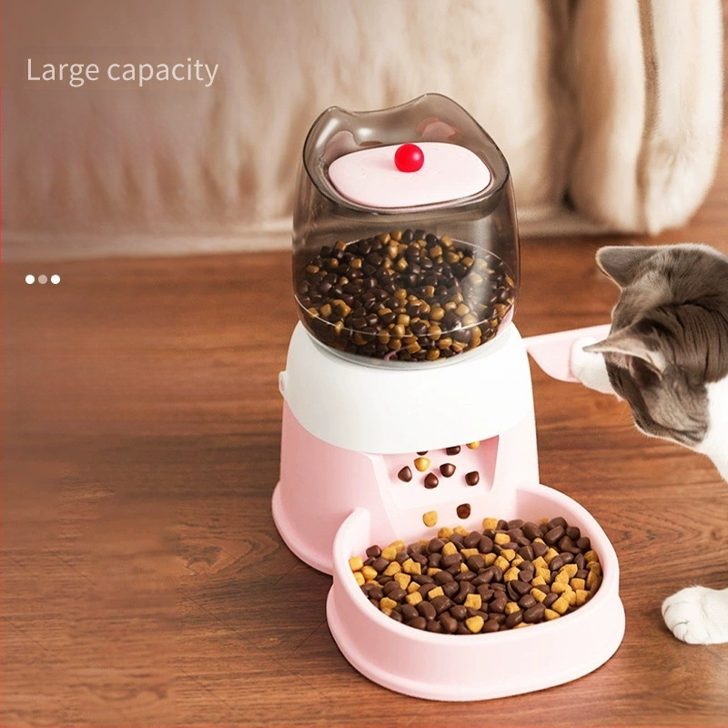 Lemmiklooma kass koer press söötmine intelligentsuse arendamine automaatne jalasöötja automaatne söötja kassitarbed