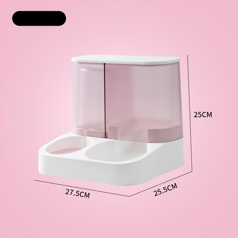 Uus visuaalne automaatne lemmikloomade söötja kassijootur koerakauss kassivann veesöötmiskauss koeratoidu hoiustamise ämber