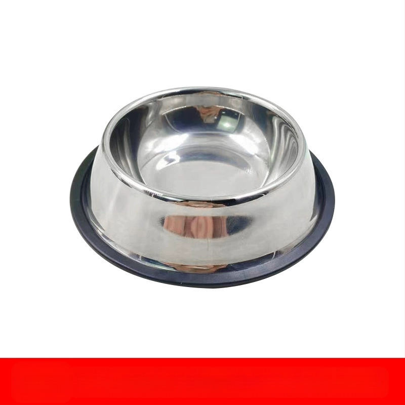 Rozsdamentes acél kutyatál, kutyatál, kopogásgátló kutyatál, kutyatál, nagyméretű kutyaetető, túlméretezett kutyatál