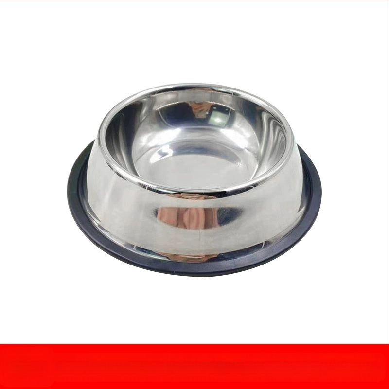 Rozsdamentes acél kutyatál, kutyatál, kopogásgátló kutyatál, kutyatál, nagyméretű kutyaetető, túlméretezett kutyatál