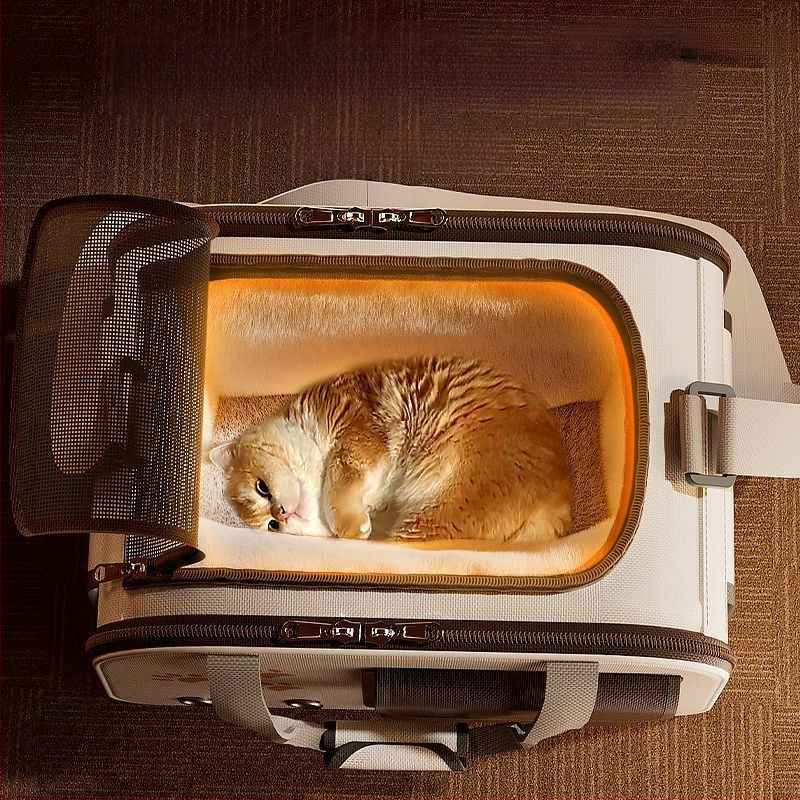 Kassikott, soe ja kaasaskantav, suure mahutavusega talvine kassi- ja koeraseljakott, risti keha kantav lemmiklooma lennukohver, kassikott, koolikott