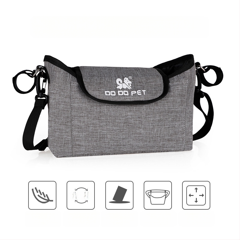 Babakocsi univerzális kisállat- és babaakasztó táska tárolótáska babakocsi akasztó multifunkcionális tároló üzleti ajándék