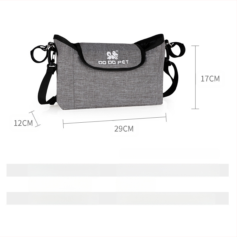 Babakocsi univerzális kisállat- és babaakasztó táska tárolótáska babakocsi akasztó multifunkcionális tároló üzleti ajándék