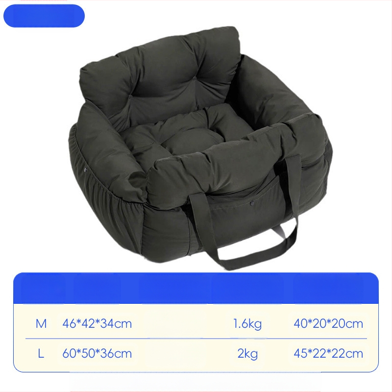 Lemmiklooma autopesa Eemaldatav ja pestav kaasaskantav koerakuut Kaasaskantav õues kasutatava lemmiklooma kott Auto lemmikloomapadi autosse