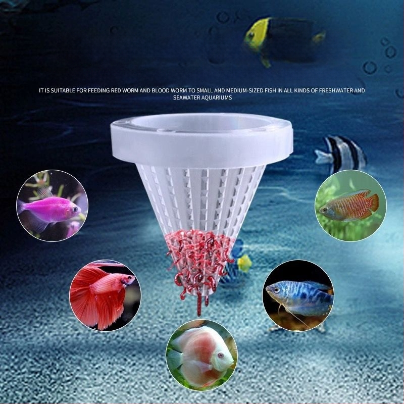 Sarkano tārpu barotava Sarkano tārpu stikla kauss Piltuve Barošanas gredzens Nematožu kauss Zivju barošana Nematodu sālījuma garneļu kauss Barošanas kauss