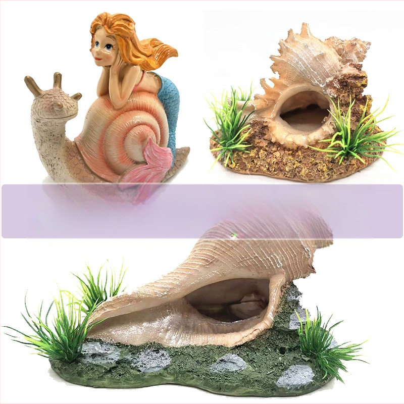 Akvaariumi kaunistused, haljastus, merineitsi, akvaariumi kaunistused, loominguline maastik, merikarpide kaunistused