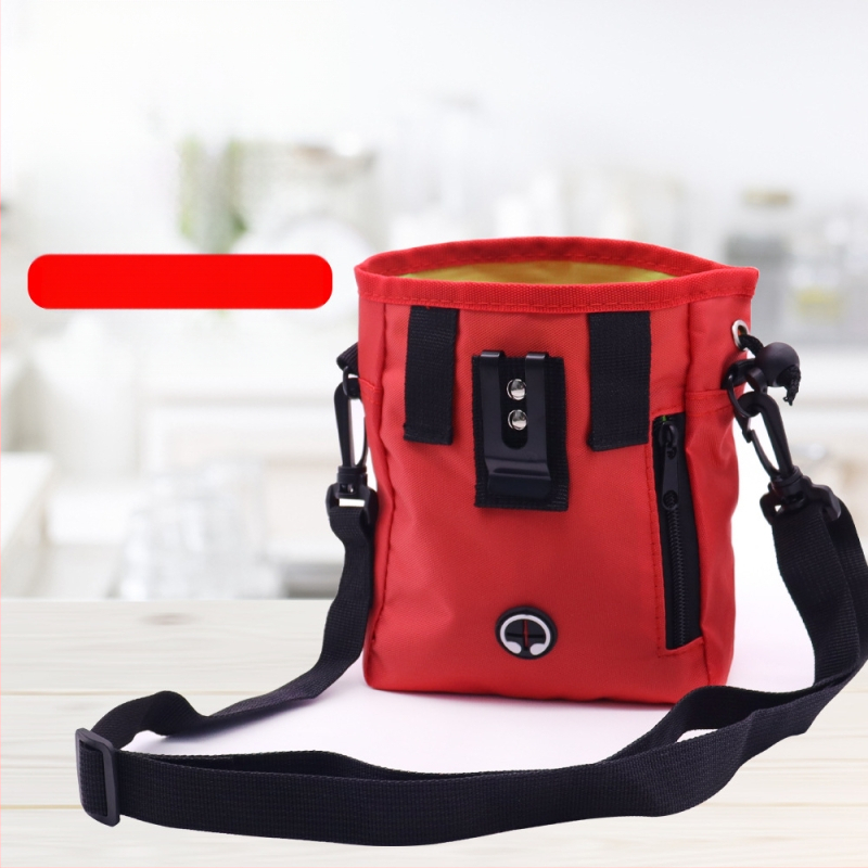 Lemmiklooma treeningkott Reisimiseks mõeldud multifunktsionaalne käsipagasikott Vöökott Suupistekott Õues koera treenimiseks mõeldud õlakott Koeratoidukott