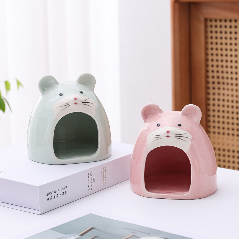 Hamstri keraamiline pesa Hamstri pesa Suvine odav jahutuspesa Magamispesa Jahutusjää Golden Bear Golden Beari tarvikud