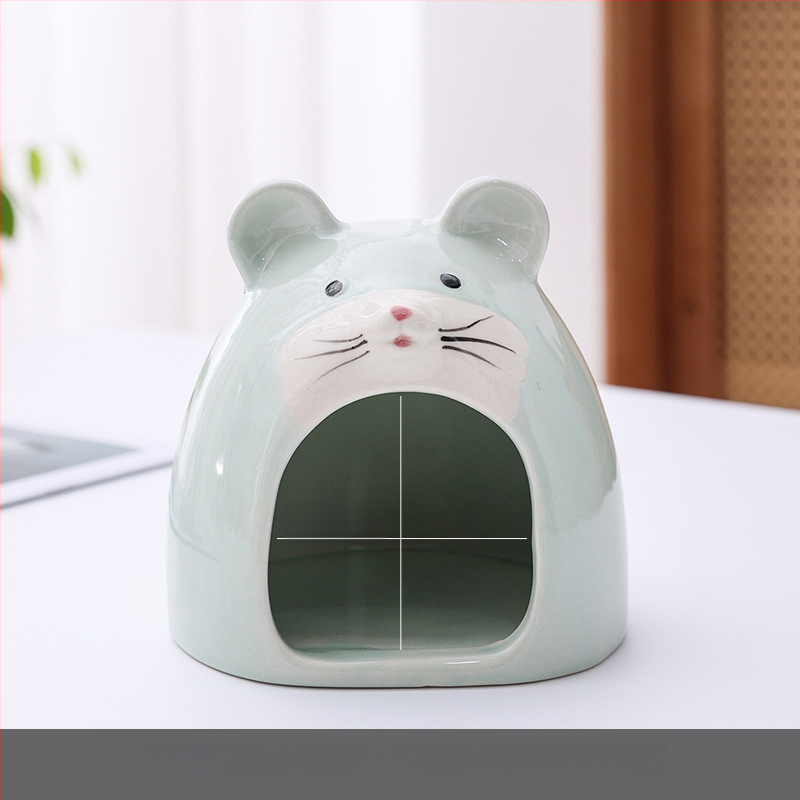 Hamstri keraamiline pesa Hamstri pesa Suvine odav jahutuspesa Magamispesa Jahutusjää Golden Bear Golden Beari tarvikud