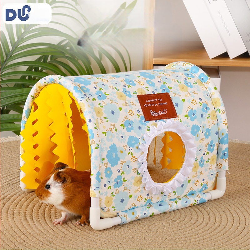 Τριπλή Σκηνή Ινδικού Χοιριδίου Μοντέλο Σήραγγας Χωρίς Πάτο Σκαντζόχοιρος Τσιντσιλά Ινδικό Χοιρίδιο Νάνος Κουνέλι Φωλιά Σήραγγας Universal