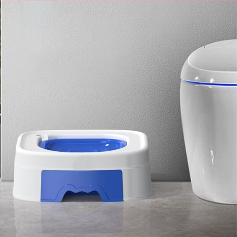 Kassi tualeti treener kükitav tualettpott tualett lemmiklooma puhastamine roojamine kassiliivakast kandik kassi tualett