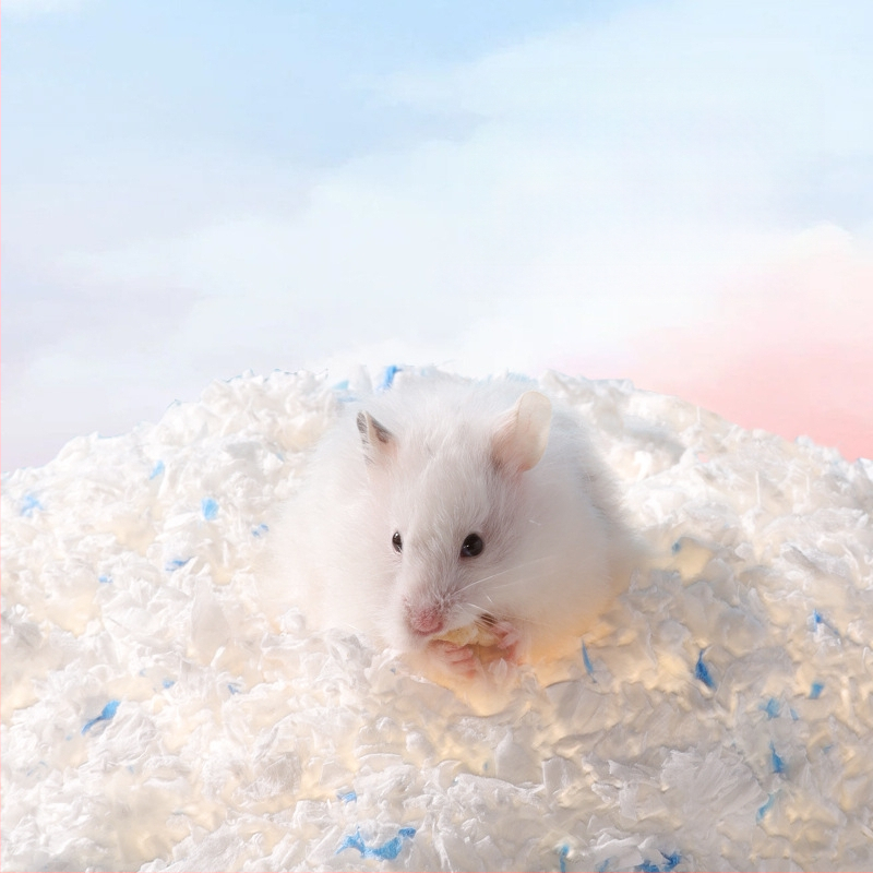 Tolmuvaba paberpuuvill, mahutavusega 1800g, sügis- ja talvekuub, soe, pehme ja soe hamstripolster, haljastustarvikud, tehase sirged juuksed.