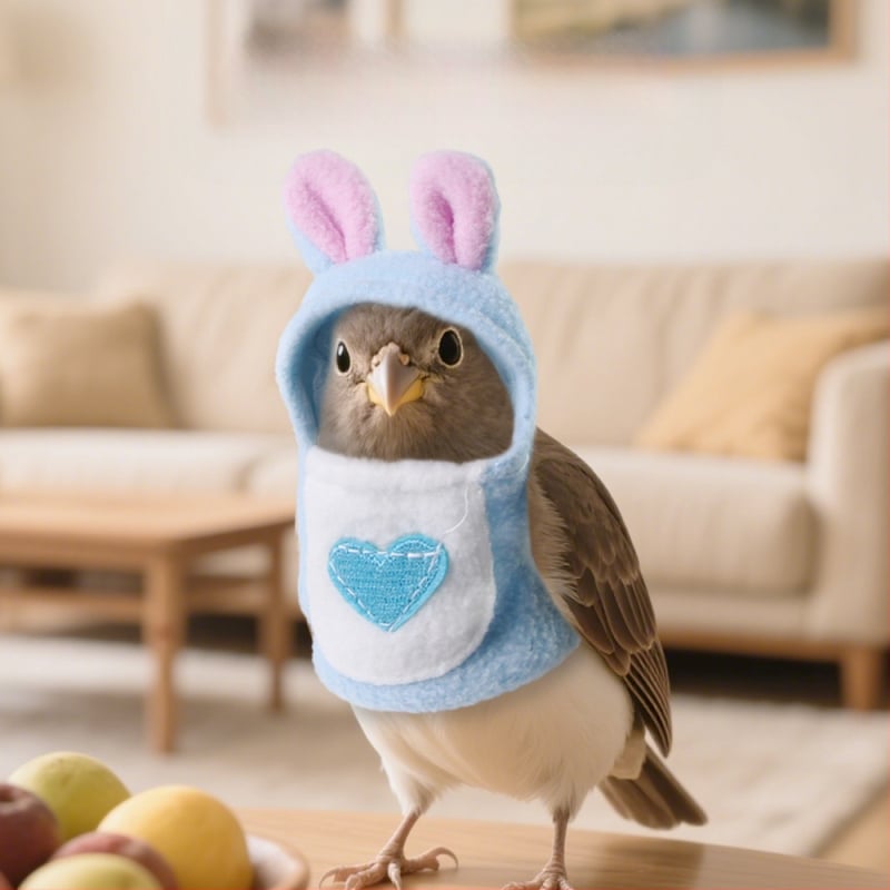 Amazoni uus lemmikloomade lindude riiete papagoikostüüm sügiseks ja talveks soe ja armas naljakas papagoi-elevandikostüüm