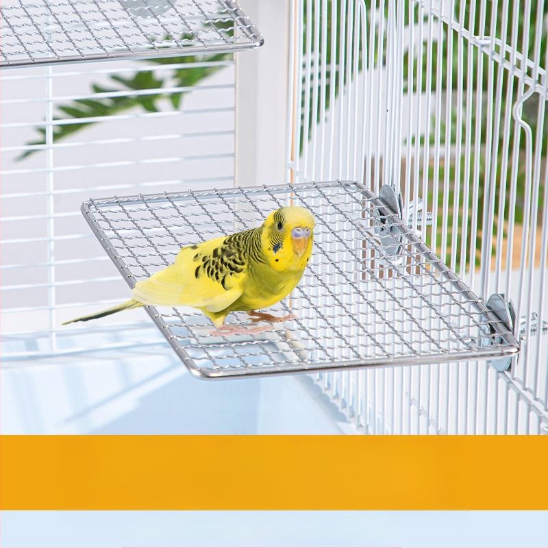 Papagoi linnumänguplatvorm roostevabast terasest võrgust raam tiigri nahast xuanfengi hüppeplatvorm mängulaua puhkelaud linnupuuri tarvikud