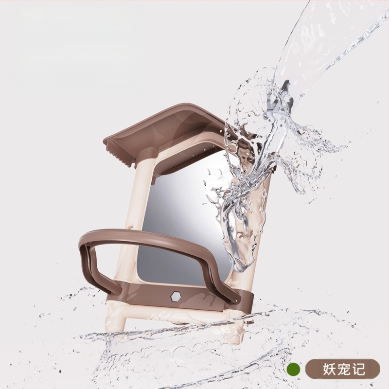 Suur papagoi peegelkaunistusega ripppuur viirpapagoidele, armulindudele, kakaduudele ja väikestele lindudele