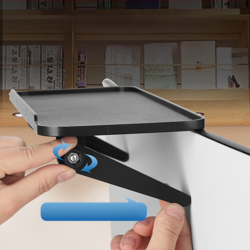 TV priedėlio laikymo stovas, prie sienos tvirtinamas laikymo dėžutės laikiklis, laikiklis, maršrutizatoriaus stovas be perforatorių