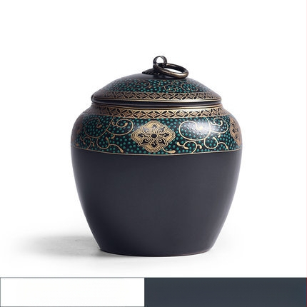 Üheksa käsitöölise stiilis Hiina antiikne keraamiline teekann, pu'er tee, must tee, suletud purk, loominguline kung fu teekomplekt, Qin stiilis teekann