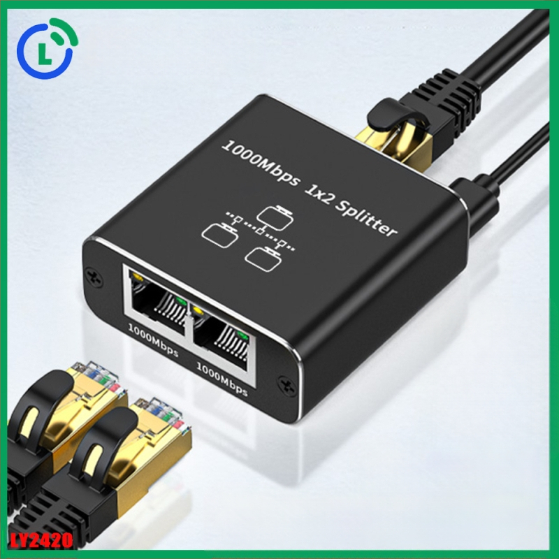 Ly2420 gigabaidine võrgujaotur, üks kuni neli samaaegset internetiühendust, Rj45 võrgupordi hargneja, tehase otsemüük