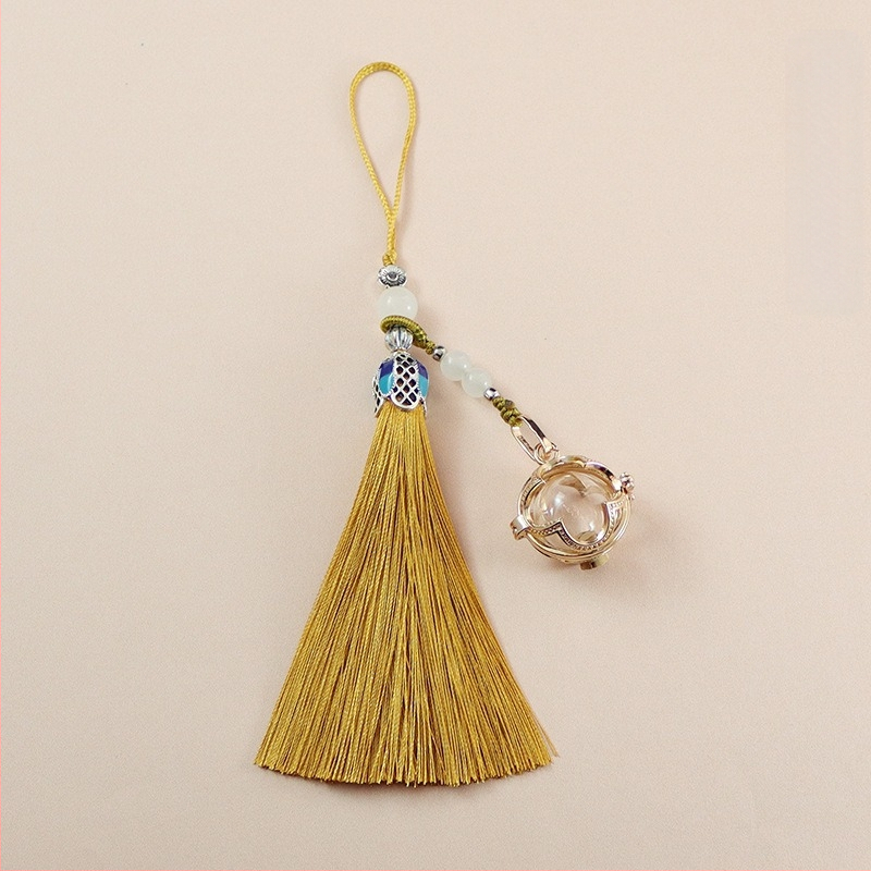 Neljaleheline ristik klaasist kuulikujulise tutiga ripats, mida saab avada, kinaveripudeli ripats, mobiiltelefoni ripats, võtmehoidja ripats, soovipudeli ripats