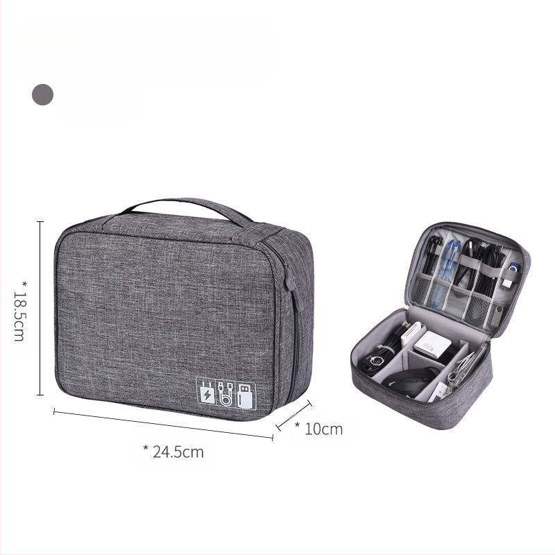 Kõrvaklappide laadija veekindel hoiukarp mitmeotstarbeline kviitungikaabel hoiukott kahekihiline kolmekihiline tolmukindel hoiukott