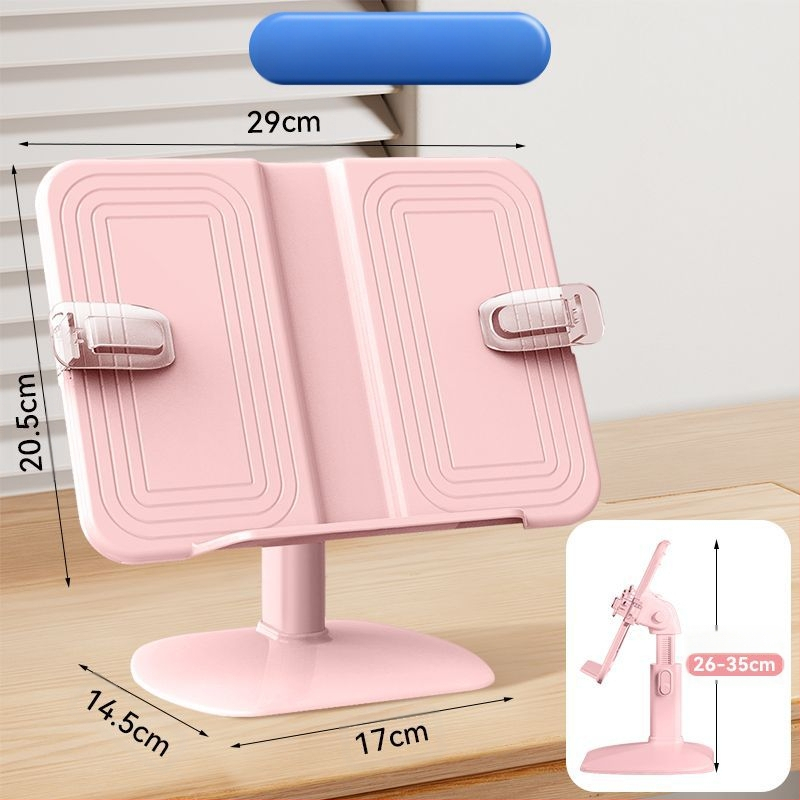 Raamaturiiulit saab tõsta ja langetada, laste lugemisartefakti lugemisalus, multifunktsionaalne raamatualus, algkooliõpilase töölaud reguleeritav