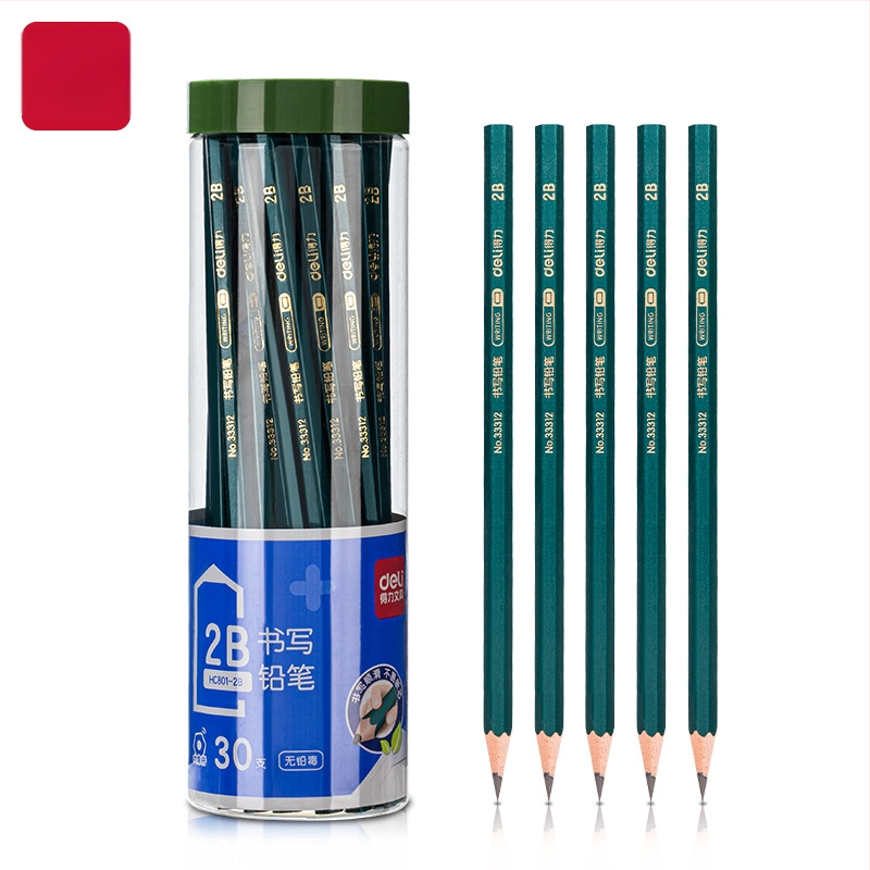„Deli 2B“ pieštukas pradinių klasių mokiniams, netoksiškas Hb, pirmos ir antros klasės darželio egzaminų rašymui, vaikų eskizų piešimui